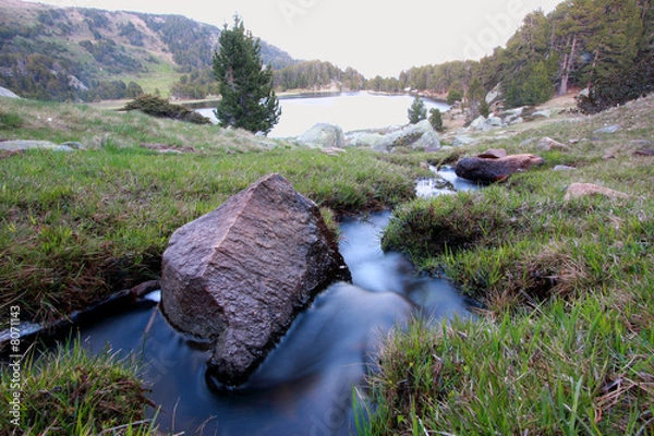 Obraz lac d'aude - pyrenees orientales