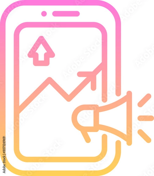 Obraz Smartphone icon