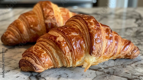 Obraz Butter Croissant