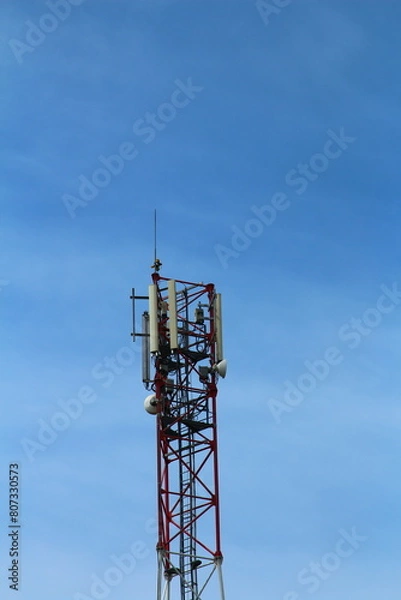 Obraz A tower with text