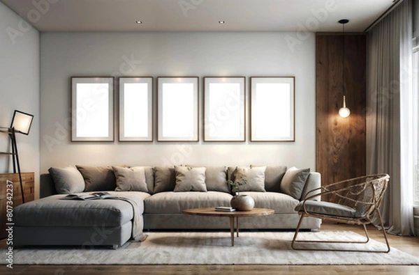 Fototapeta frame for poster layout