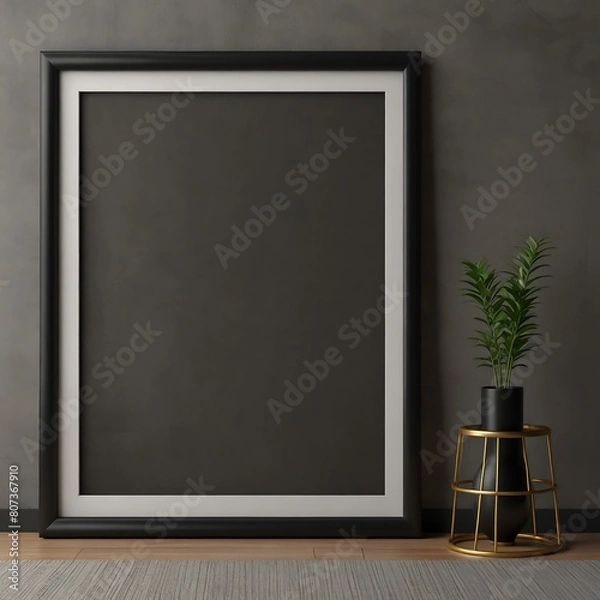 Fototapeta empty blackboard with chalkboard