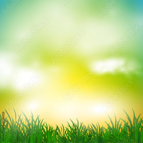 Fototapeta abstract spring background