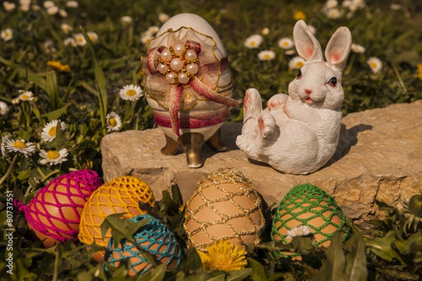 Fototapeta Easter eggs