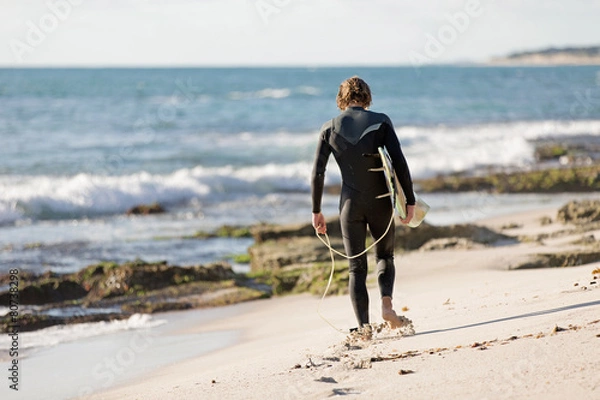 Fototapeta Ready to meet waves