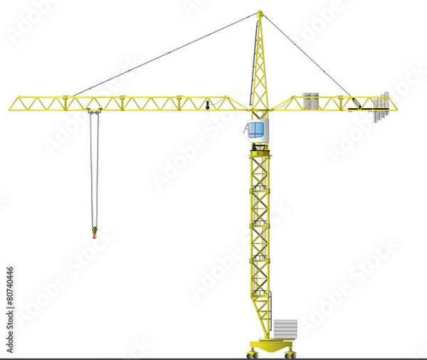 Fototapeta Tower crain