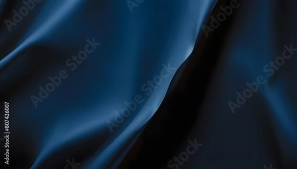 Fototapeta Clear Plain Shiny Warm Soft Vintage Bokeh Cloudy Wave Like Geometric Blue Background or Texture
