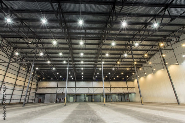 Obraz empty warehouse