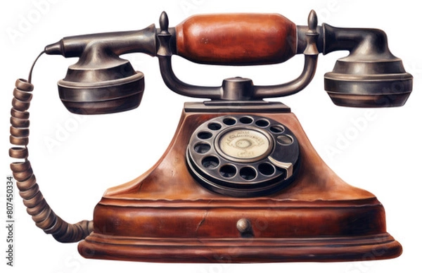 Fototapeta PNG Telephone electronics technology nostalgia.