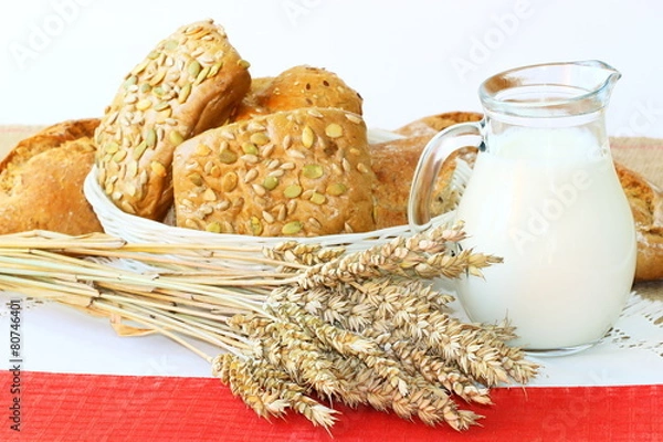 Fototapeta Healthy breakfast 