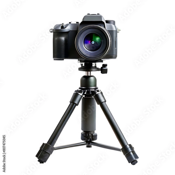 Fototapeta Tripod and camera