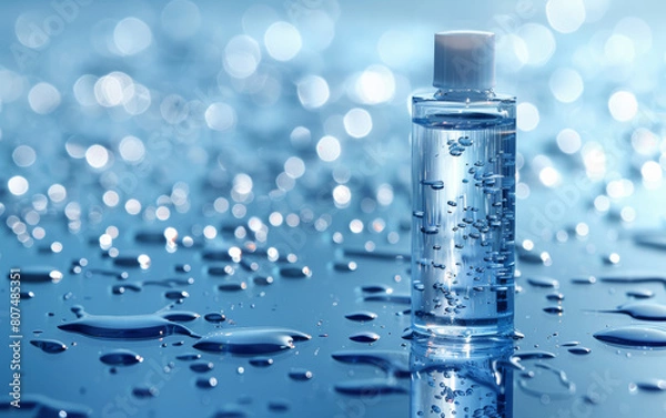 Obraz An up-close image of a transparent makeup item