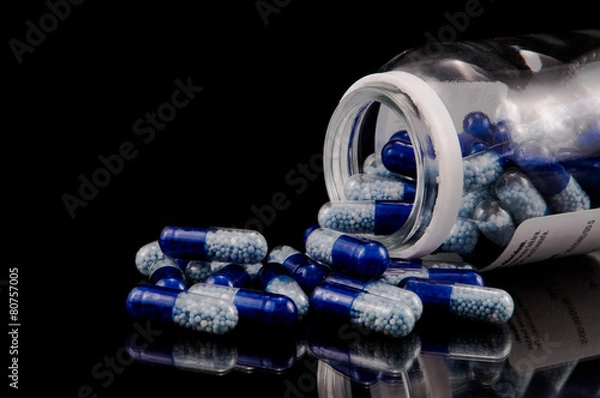 Fototapeta Blue pills