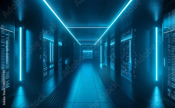 Fototapeta server, technology, storage, data, background