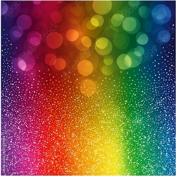 Fototapeta shiny sparkle glitter rainbow background