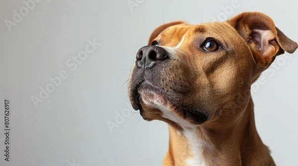 Fototapeta 遠くを見る犬