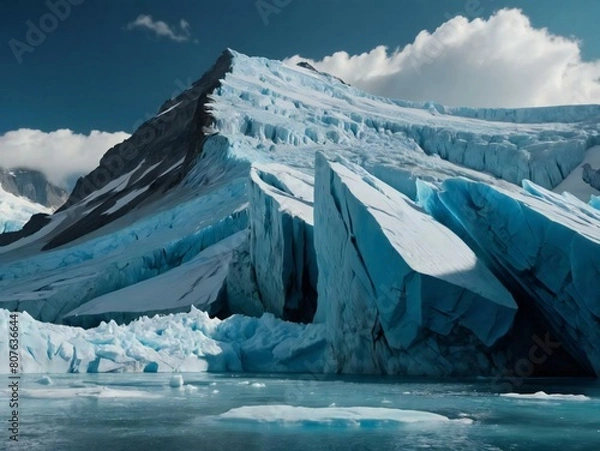 Obraz Glacier Generative AI
