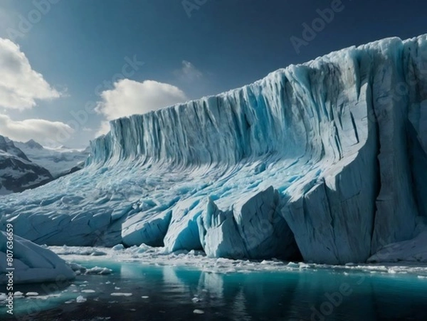 Obraz Glacier Generative AI