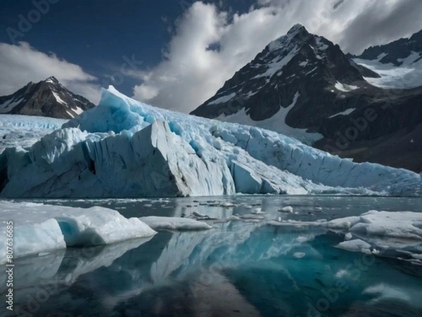 Obraz Glacier Generative AI