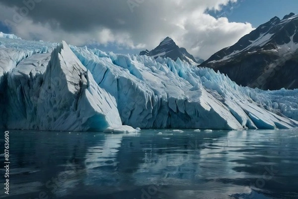 Obraz Glacier Generative AI