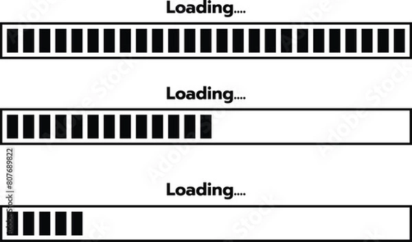 Obraz Ascending downloading icon on website