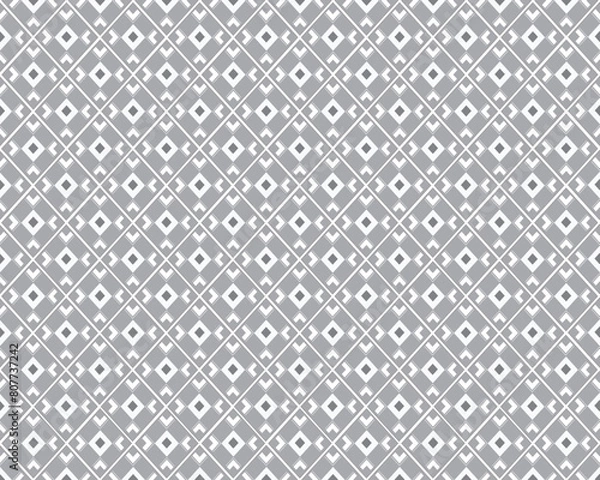 Obraz geometric seamless pattern ethnic background