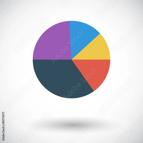 Fototapeta Graph icon