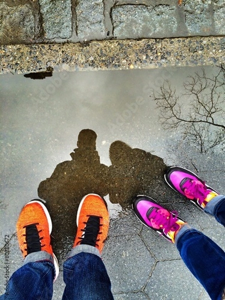 Obraz Reflektion im wasser