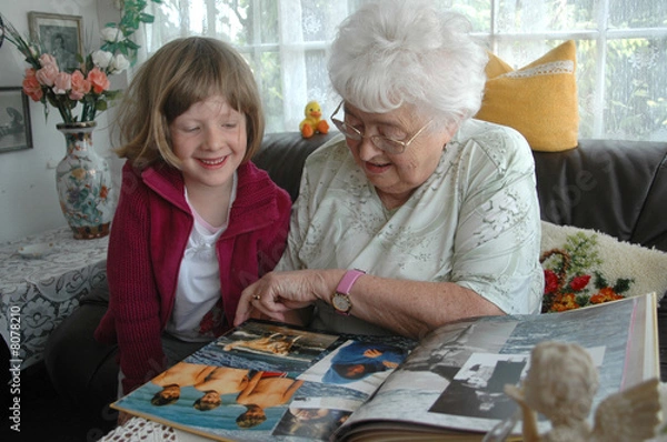 Fototapeta aus der Vergangenheit erzählen 
