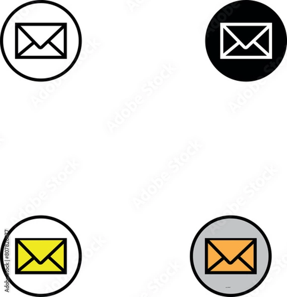 Obraz mail icons