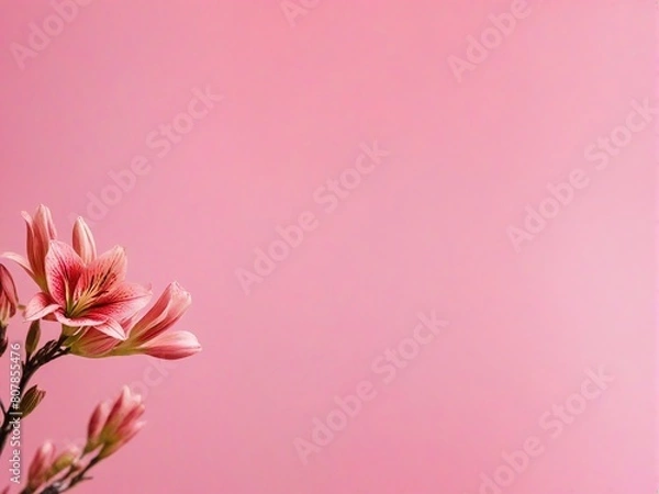 Fototapeta pink flower background
