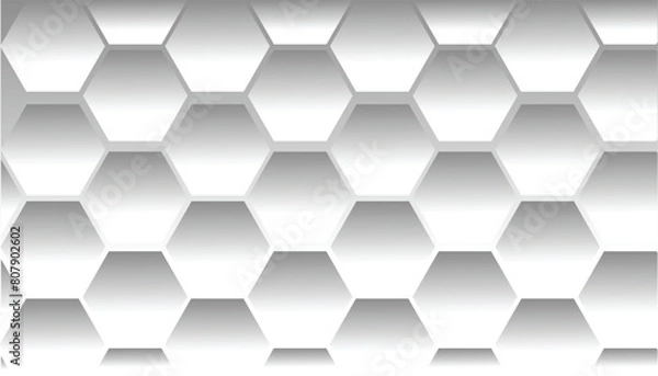 Fototapeta abstract 3d background with cubes, polygonal or hexagonal geometric background    