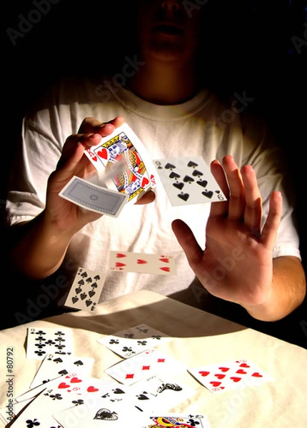 Obraz card tricks