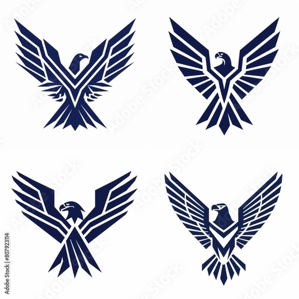 Obraz Stylized eagle logo
