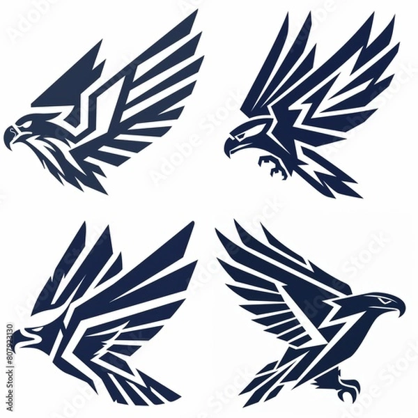Obraz Stylized eagle logo