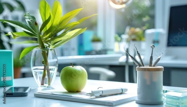 Obraz dental office blurred background 