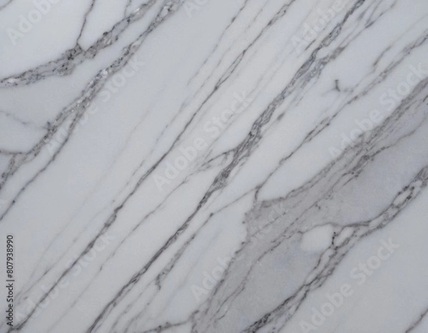 Obraz Grey Marble Texture. Generated AI