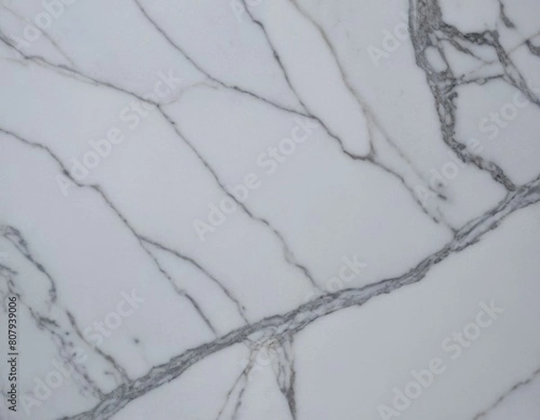 Obraz Grey Marble Texture. Generated AI