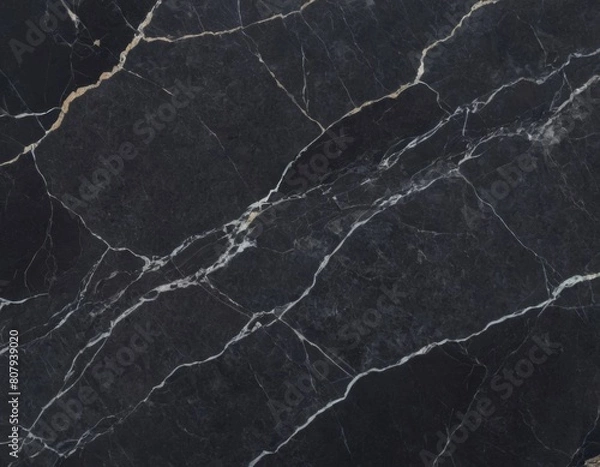 Obraz Grey Marble Texture. Generated AI