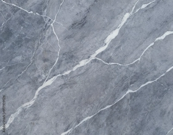 Obraz Grey Marble Texture. Generated AI