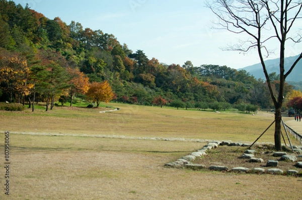 Obraz autumn in the mountains