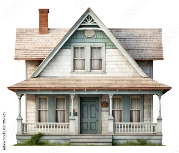 Fototapeta PNG Normal house architecture building cottage.