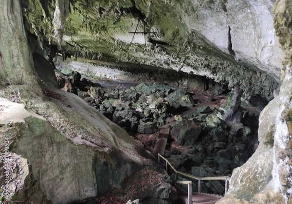 Obraz old cave in the forest