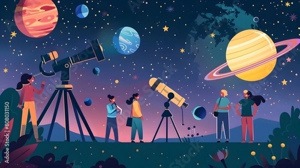 Fototapeta rocket in space