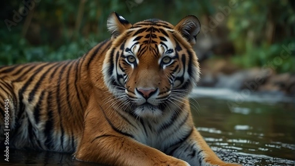 Obraz Majestic Guardians Protecting Tigers' Legacy