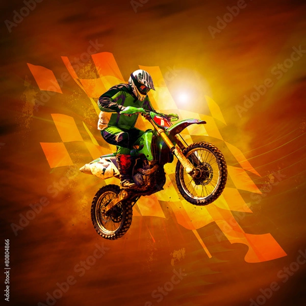 Obraz motocross