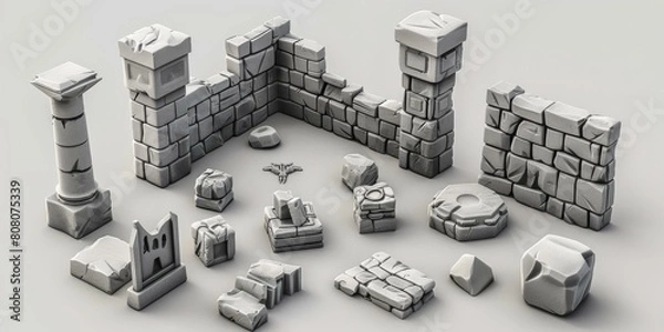 Obraz 3D printable fantasy scatter terrain