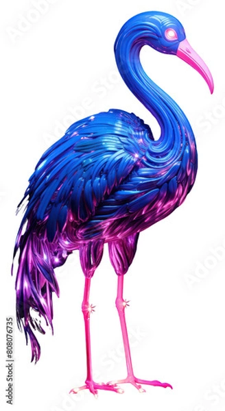 Fototapeta PNG Flamingo animal light bird.