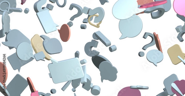 Obraz Sending email from a mobile .