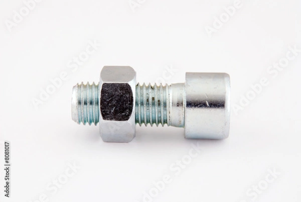 Fototapeta screw and nut